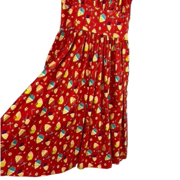 Disney Parks The Dress Shop Dole Whip Pineapple Swirl Dress - Picture 5 of 11